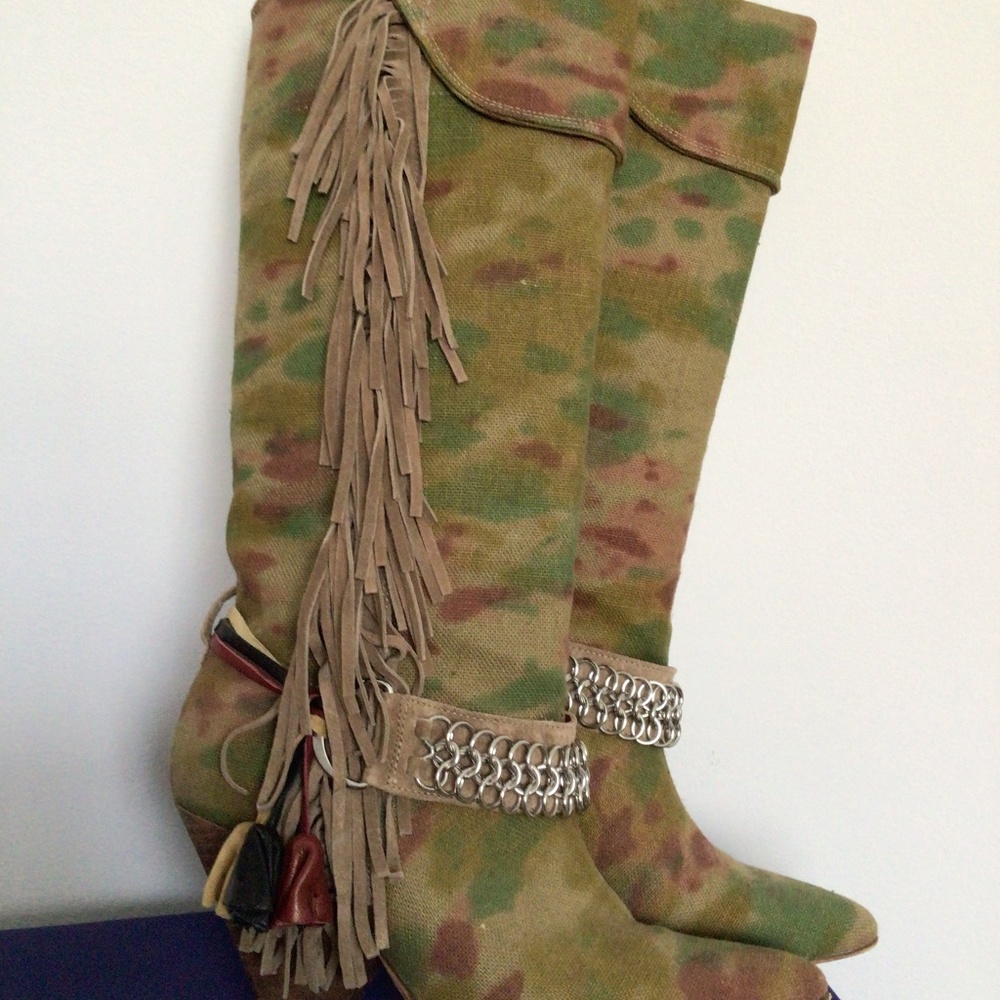 Isabel Marant Dana Camouflage Boot